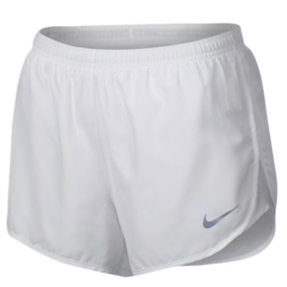 New Nike white Tempo running shorts